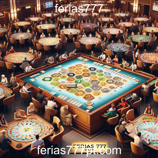 Jogos de Mesa A Magia dos Jogos de Mesa: Divertimento e Estratégia para Todos